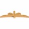 Ekena Millwork Davenport Rough Sawn Timber Gable Bracket, Western Red Cedar, 96"W x 28"H x 6"D x 6"F, 7/12 Pitch GBW096X28X0606DAV00RWR - alternate 4